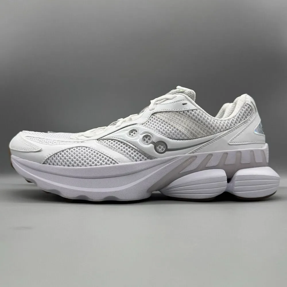 Saucony Grid NXT Sneakers Men's Size 13 S70797-4 White Running Shoes Breathable